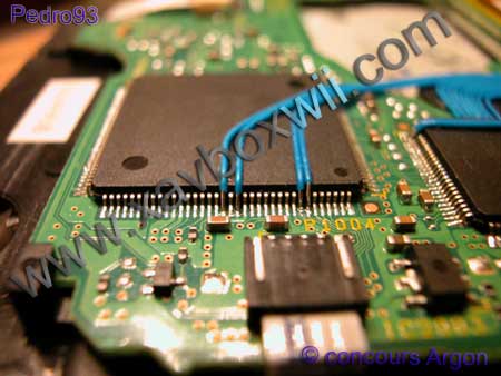 soudure sur chipset d2c