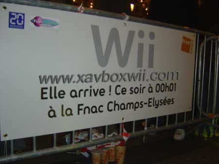 la Wii le 7 dcembre 2007