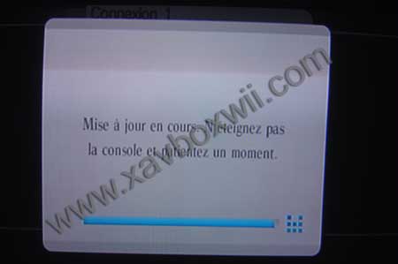 Mise  jour de la Wii