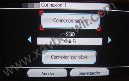 paramtrer Interner sur la Wii