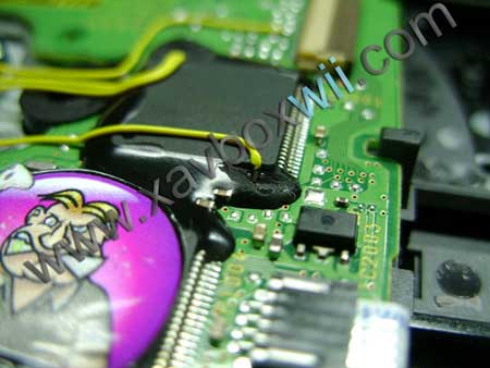 soudure chipset avec wiikey 2