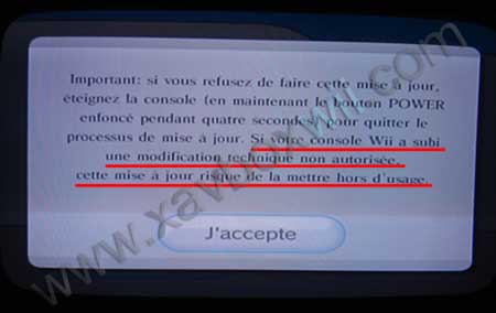 mise à jour mario kart wii